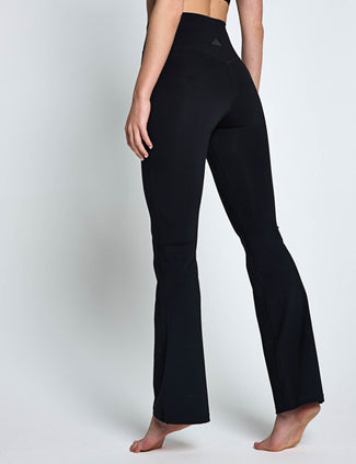 3 Stripes Studio All Me Flare X-Over Leggings - Black 3 Stripes Studio All Me Flare X-Over Leggings - Black