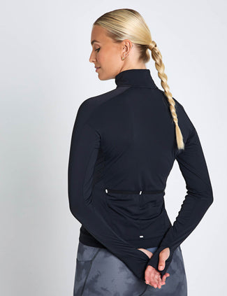 adi365 Seasonal Womens Running Jacket - Black adi365 Seasonal Womens Running Jacket - Black