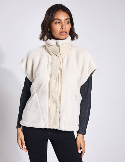 FP Movement Scout It Out Fleece Vest - Birch Treeimages1- The Sports Edit