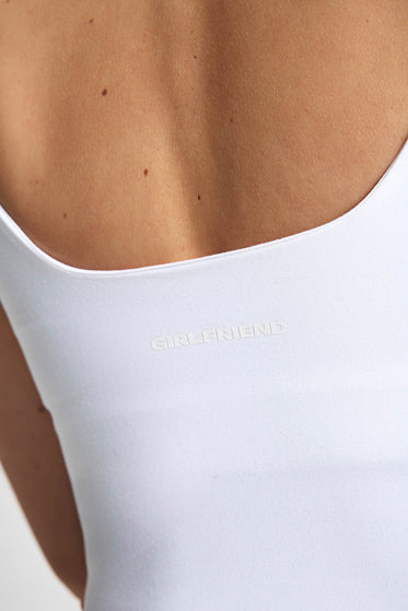 Girlfriend Collective Tommy Tank - Bright Whiteimages4- The Sports Edit