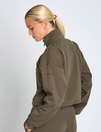 Vega Half-Zip Sweatshirt - Mink Vega Half-Zip Sweatshirt - Mink
