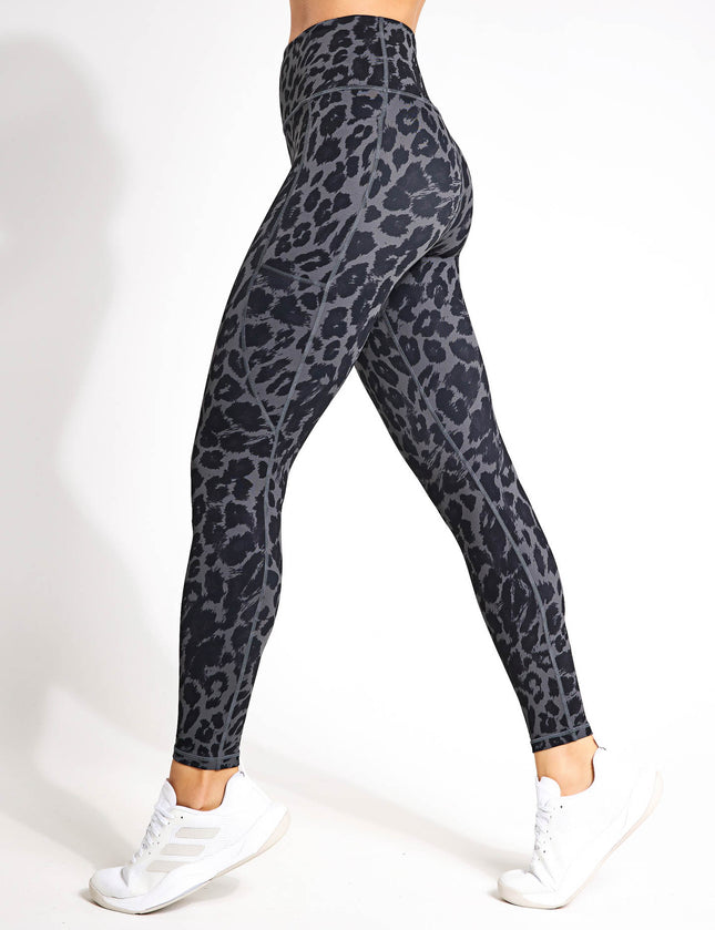 Becca Legging - Mineral Grey Leopard Becca Legging - Mineral Grey Leopard