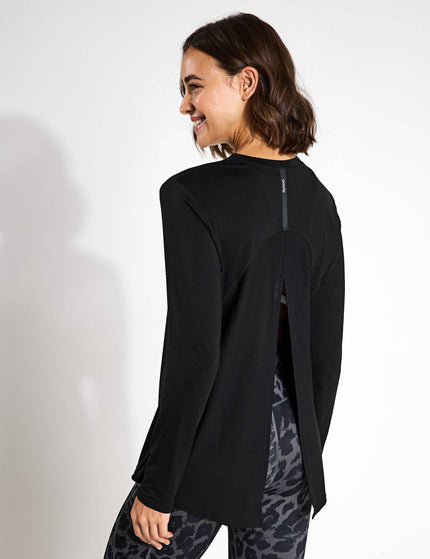 Lilybod Kendall Long Sleeve Top - Blackimages2- The Sports Edit