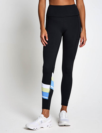 Lilybod No Limits Legging - Black/Azure/Limeimages3- The Sports Edit