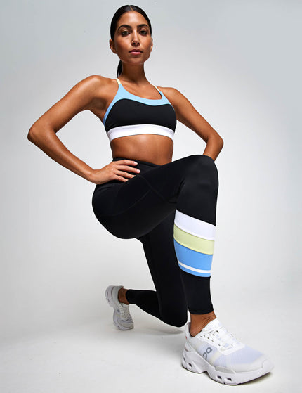 Lilybod No Limits Legging - Black/Azure/Limeimages5- The Sports Edit