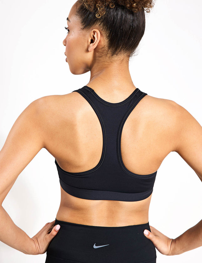 Swoosh Medium Support Bra - Black/White Swoosh Medium Support Bra - Black/White