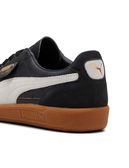 PUMA Palermo Leather - Puma Black-Feather Gray-Gumimages6- The Sports Edit