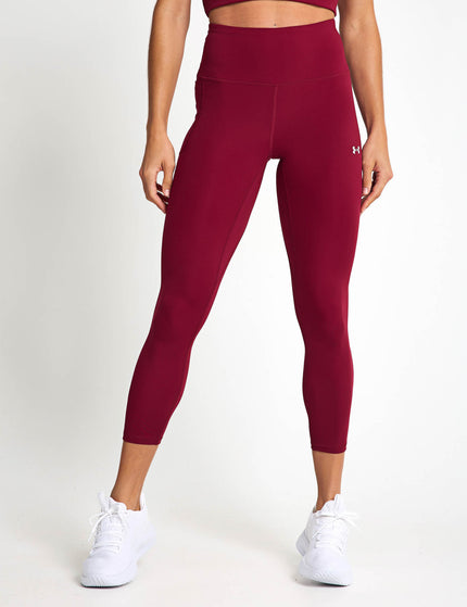 Under Armour Motion Ankle Leggings - Cardinal/Whiteimages1- The Sports Edit