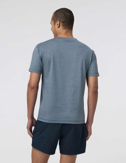 Vuori Tradewind Performance Tee 2.0 - Pacific Heatherimages2- The Sports Edit