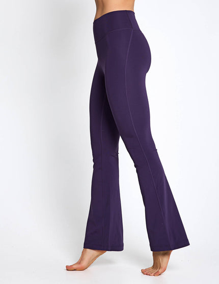 adidas All Me Essentials Flare Leggings - Aurora Plumimages1- The Sports Edit