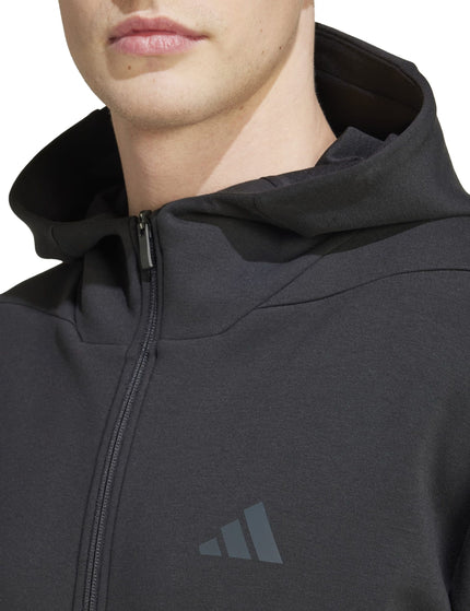 adidas Training Full-Zip Track Jacket - Blackimages3- The Sports Edit
