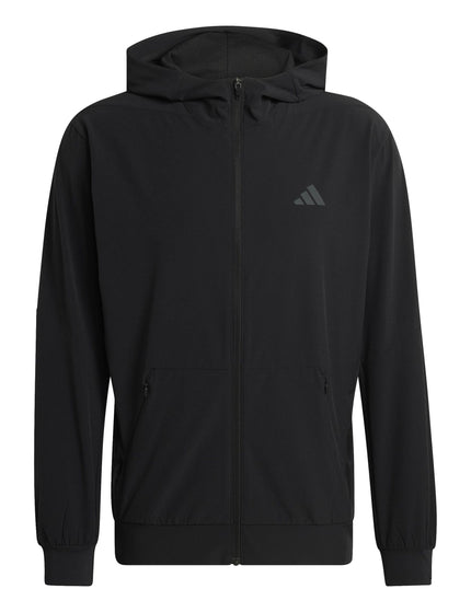 adidas Designed For Training Workout Full-Zip Hoodie - Blackimages6- The Sports Edit