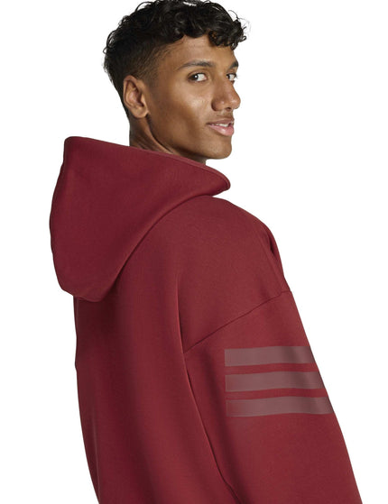 adidas Future Icons 3-Stripes Full-Zip Hoodie - Active Maroonimages3- The Sports Edit