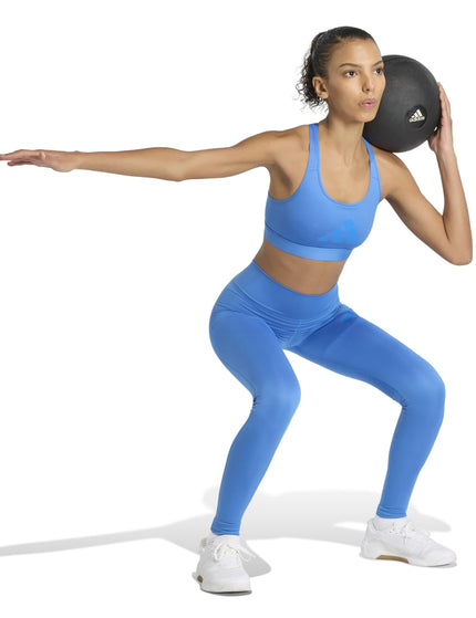 adidas Powerreact Graphic Bra - Ray Blueimages4- The Sports Edit