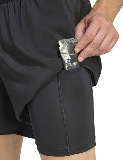 adidas " Running Essentials 2In1 Shorts - Black"images4- The Sports Edit