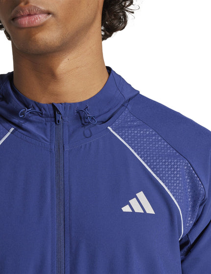 adidas Tech Apparel Tracktop - Dark Blue/Glory Blueimages3- The Sports Edit