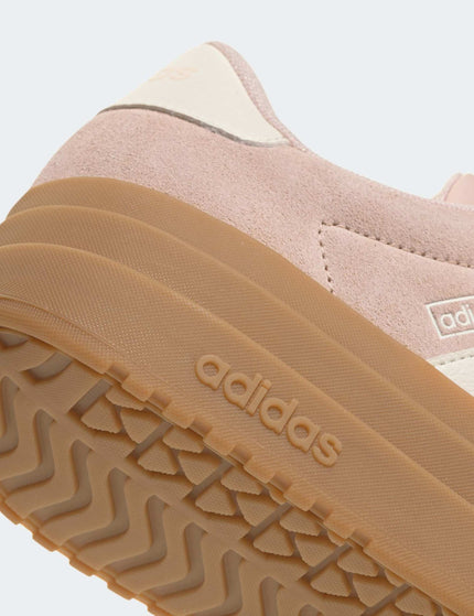 adidas VL Court Bold Shoes - Blush Pink/Off White/Gum 3images8- The Sports Edit