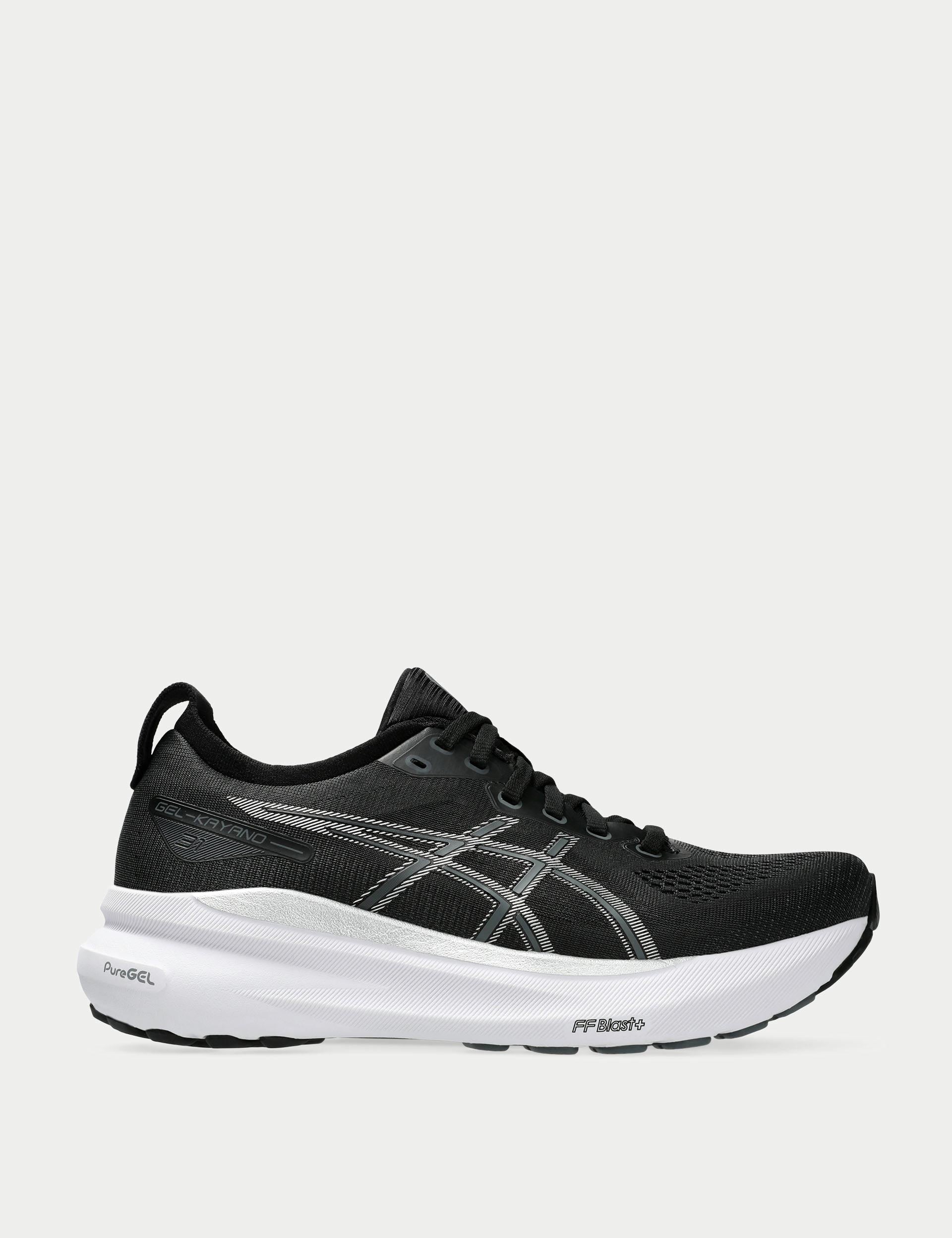 ASICS | Gel-Kayano 31 - Black/White | The Sports Edit