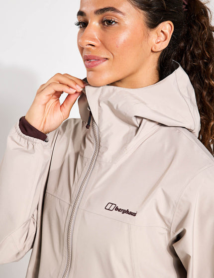 Berghaus Deluge Pro 3.0 Waterproof Jacket - Taupeimages3- The Sports Edit