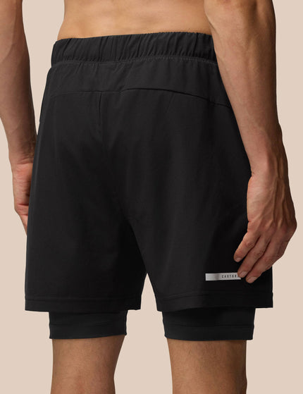 Castore 2-In-1 Short - Black/Whiteimages2- The Sports Edit