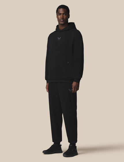 Castore Adapt Long Sleeve Cotton Fleece Hoodie - Blackimages5- The Sports Edit