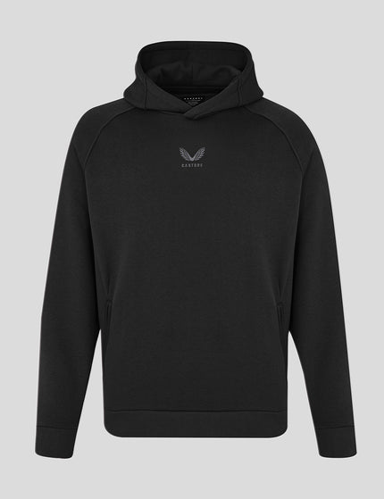 Castore Adapt Long Sleeve Cotton Fleece Hoodie - Blackimages6- The Sports Edit