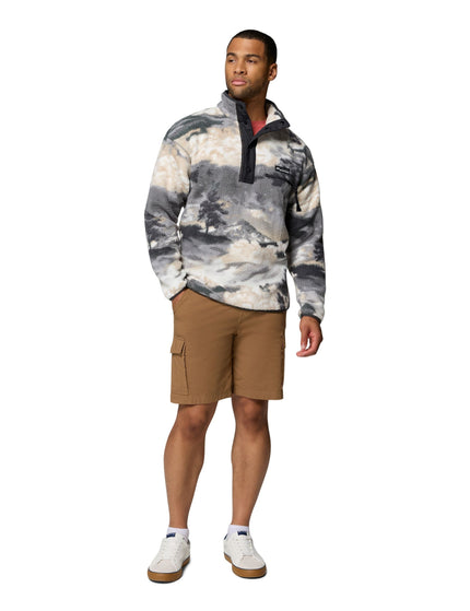 Columbia Helvetia II Printed Half Snap Fleece - Shark Dreamingimages4- The Sports Edit