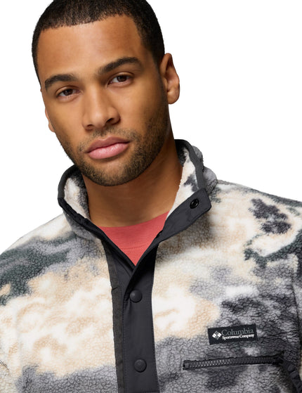 Columbia Helvetia II Printed Half Snap Fleece - Shark Dreamingimages3- The Sports Edit