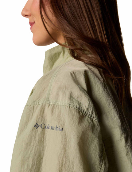 Columbia Paracutie Cropped Cargo Windbreaker - Safariimages5- The Sports Edit