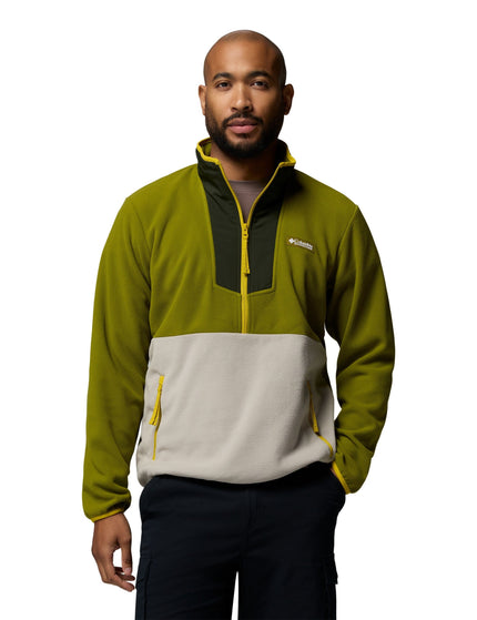 Columbia Sequoia Grove 1/2 Zip Fleece - Mossy Green/Greenscape/Flint Grey/Antique Mossimages1- The Sports Edit