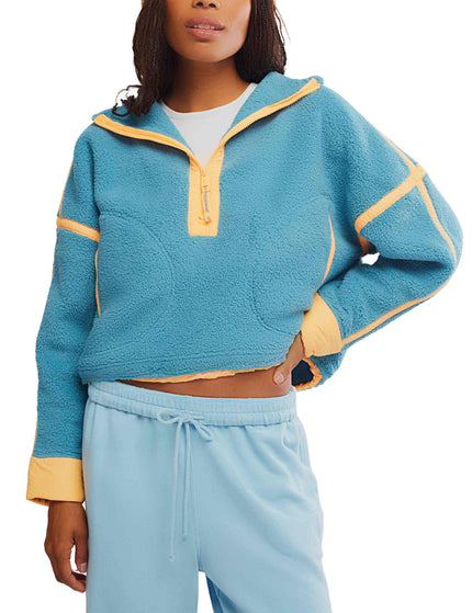 FP Movement Mountain High 1/2 Zip Fleece - Celestial Blueimages1- The Sports Edit