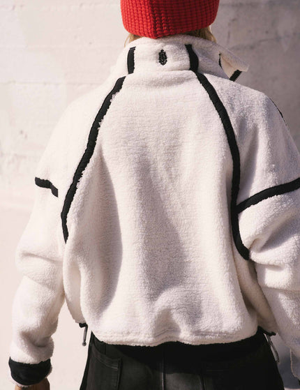 FP Movement Mountain High 1/2 Zip Fleece - White Comboimages8- The Sports Edit