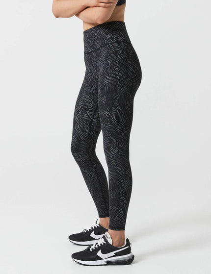Lilybod Savana Reflective Print Legging - Leopard Print Blackimages3- The Sports Edit