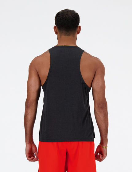 New Balance Athletics Tank - Black Bkimages2- The Sports Edit