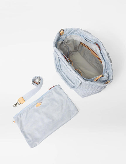 MZ Wallace Medium Metro Tote Deluxe - Chambrayimages3- The Sports Edit