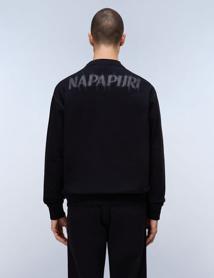 Napapijri Umbra French Terry Sweatshirt - Blackimages2- The Sports Edit