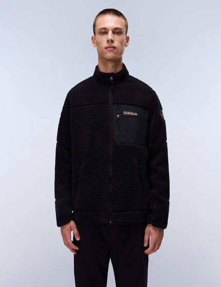 Napapijri Yupik Full-Zip Fleece - Blackimages1- The Sports Edit