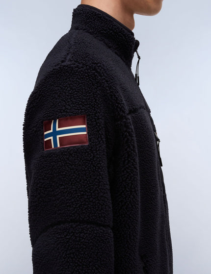 Napapijri Yupik Full-Zip Fleece - Blackimages4- The Sports Edit