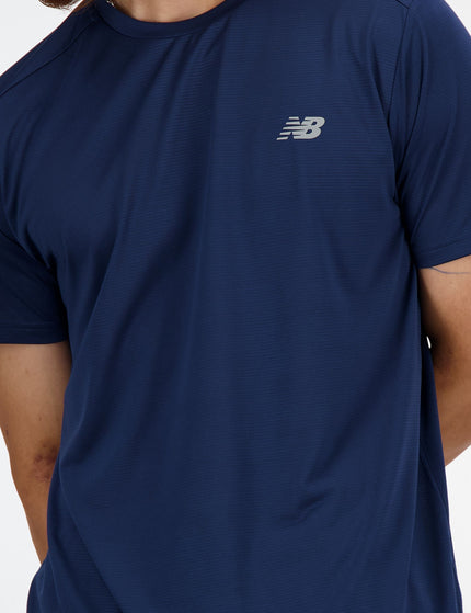 New Balance Sport Essentials T-Shirt - Nb Navy Nnyimages3- The Sports Edit