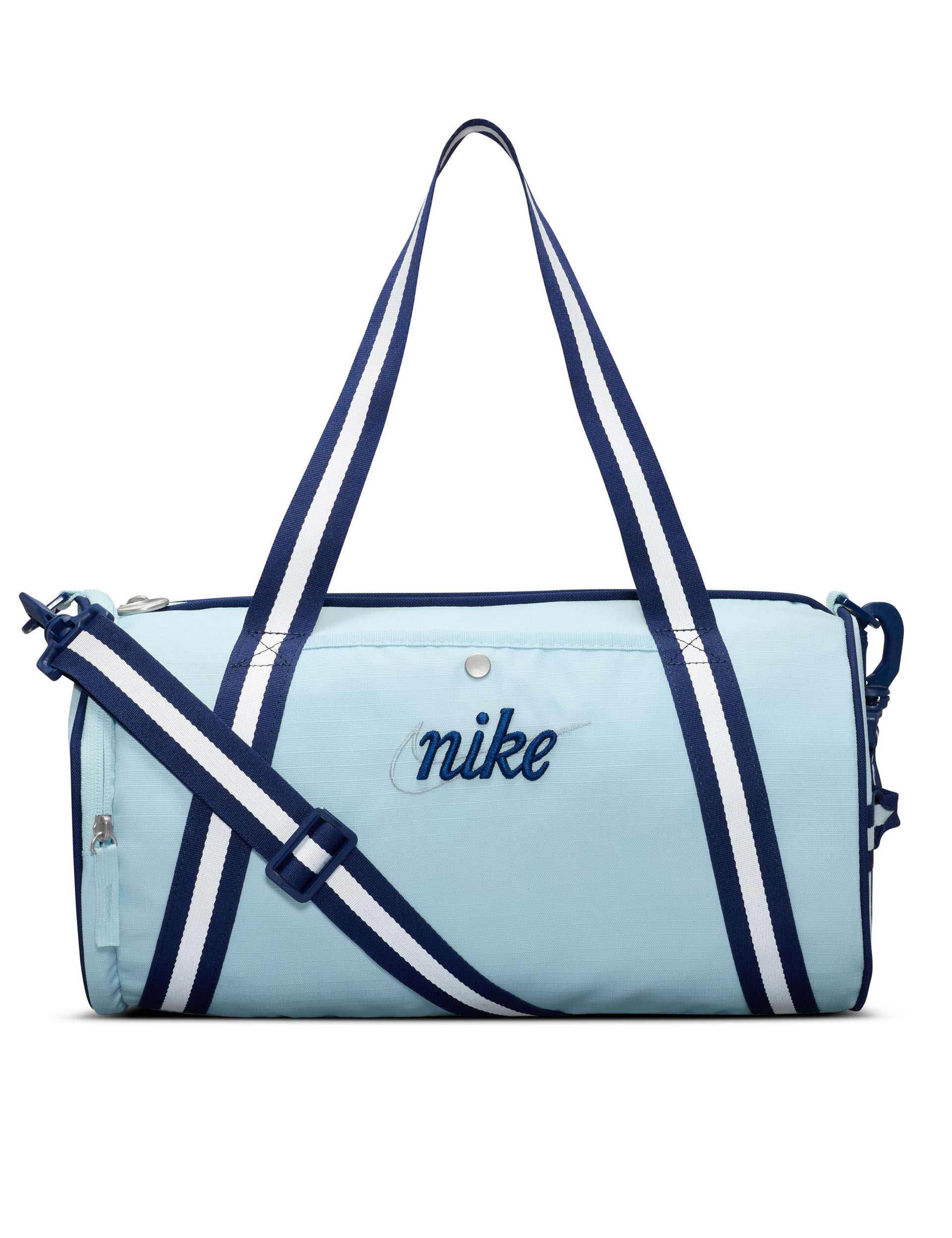 ◇Nike◇ Heritage Retro Duffel Bag 13L Glacier Blue Blue Voi Nike | Heritage Retro Duffel Bag - Glacier Blue | The Sports