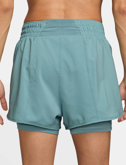 Nike One Dri-FIT 2-in-1 Shorts - Cannon/Reflective Silverimages2- The Sports Edit