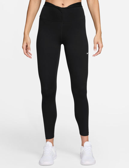 Nike One High Waisted 7/8 Leggings - Black/Whiteimages1- The Sports Edit