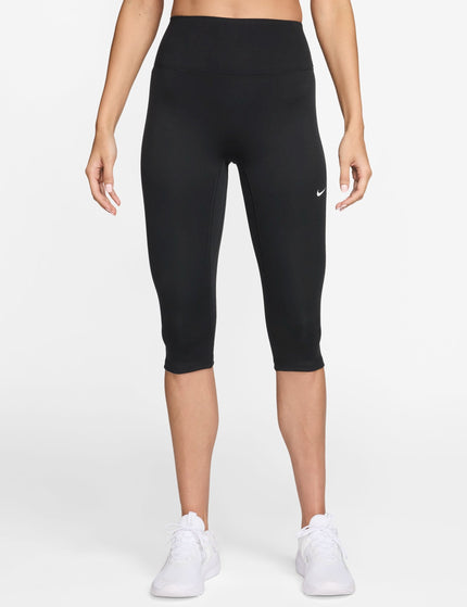 Nike One High Waisted Capri Leggings - Black/Whiteimages1- The Sports Edit