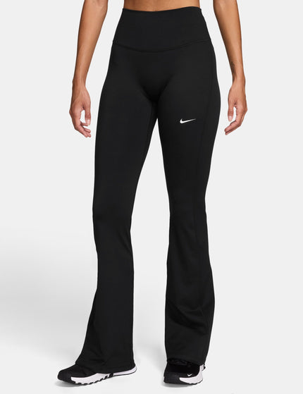Nike One High Waisted Flared Leggings - Black/Whiteimages1- The Sports Edit