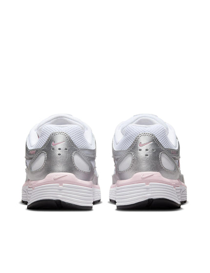 Nike P-6000 Shoes - White/Metallic Silver/Elemental Pinkimages3- The Sports Edit