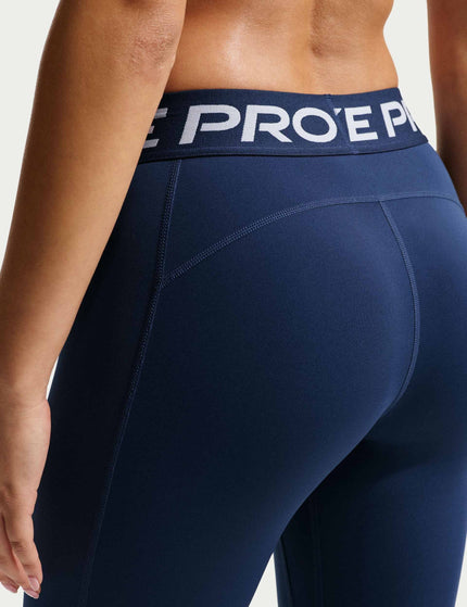 Nike Pro Leggings - Midnight Navy/Whiteimages2- The Sports Edit