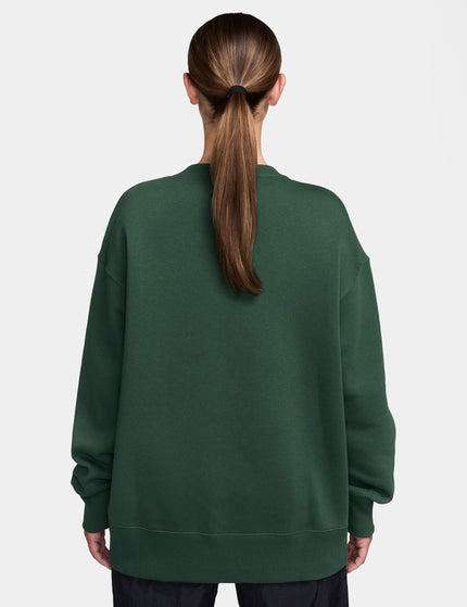 Nike Sportswear Phoenix Fleece Oversized Sweatshirt - Fir/Sailimages2- The Sports Edit