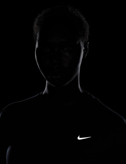 Nike Swift Dri-FIT UV Long-Sleeve Running Top - Black/Reflective Silverimages4- The Sports Edit