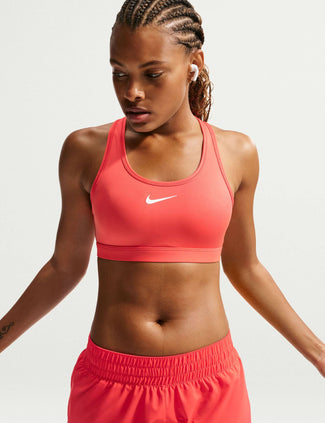 Swoosh Medium Support Bra - Light Crimson/White Swoosh Medium Support Bra - Light Crimson/White