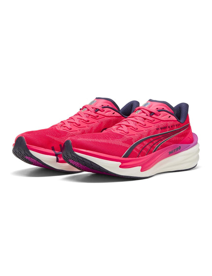 PUMA Deviate Nitro 4 Puma x Hyrox - Puma White/Electric Orchid/Pure Pinkimages5- The Sports Edit